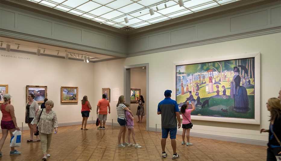 Exposición en el Art Institute of Chicago