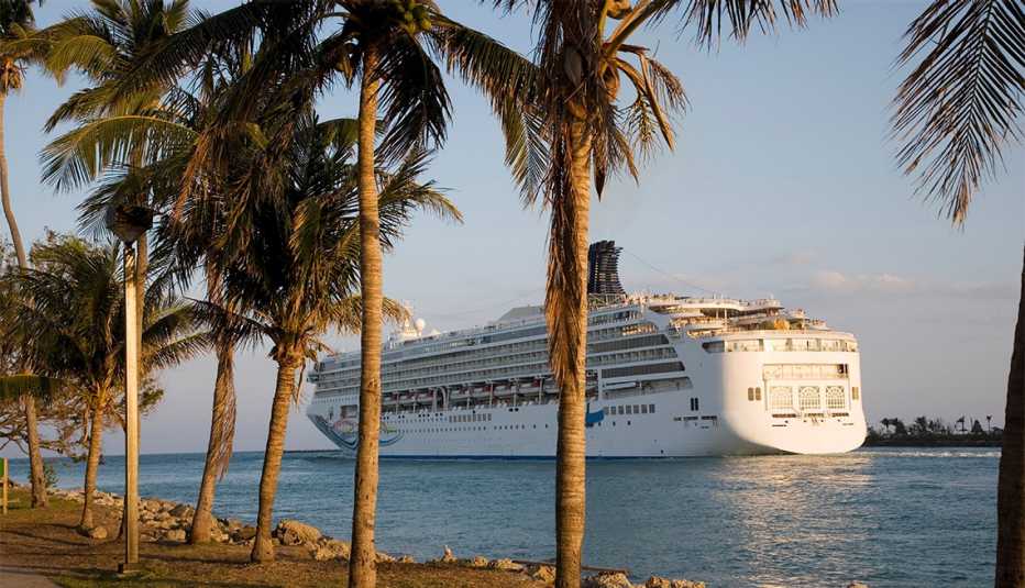 Crucero saliendo de Miami Florida