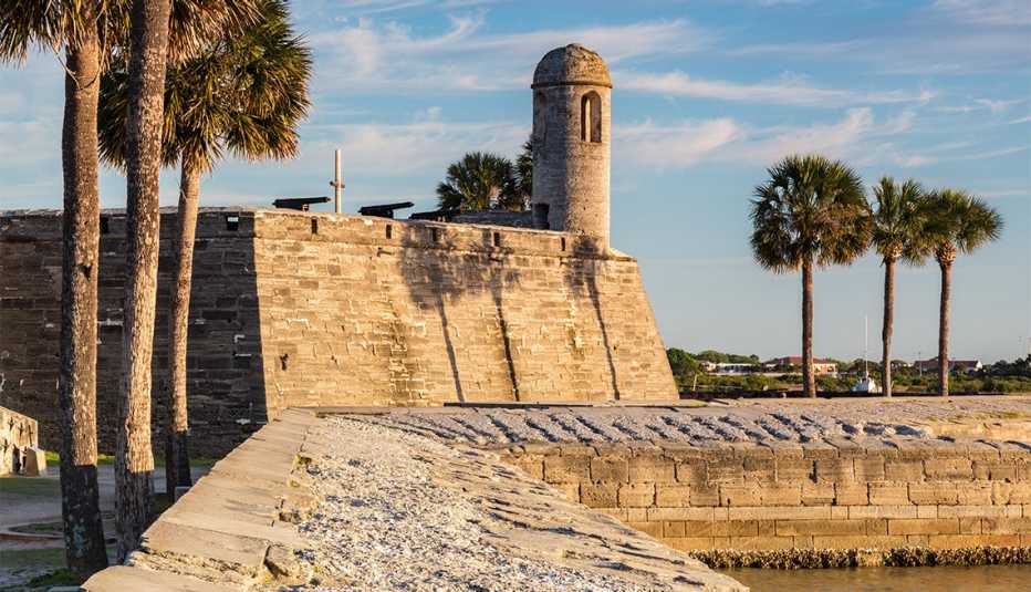 Castillo de San Marcos en San Agustín Florida