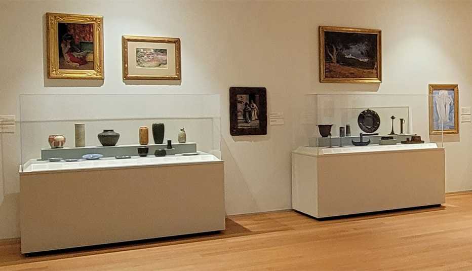Exposición en el Museo del Movimiento Americano de Artes y Oficios