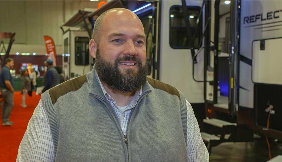 Jeremy Puglisi en el RV Expo