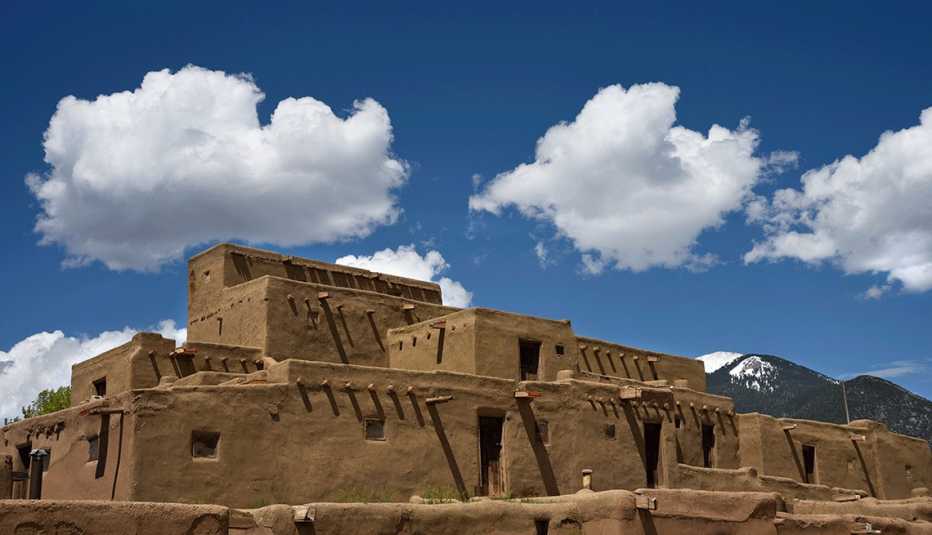 Taos Pueblo, en las cercanías de Taos, Nuevo México Taos Pueblo, en las cercanías de Taos, Nuevo México