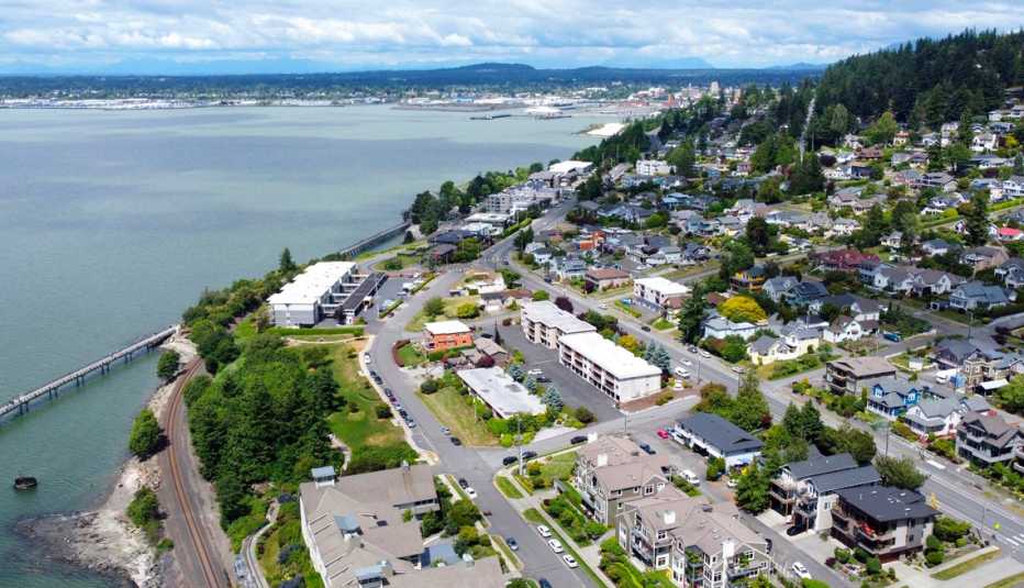 Panorámica de Bellingham, Washington