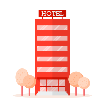 Black banner Hotel