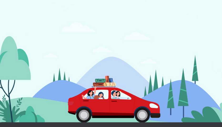 Rent a car with AARP