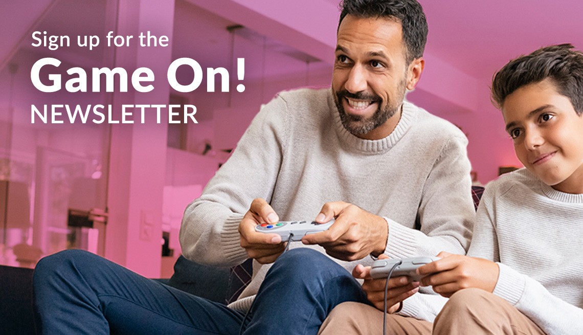 sign up for the game on newsletter