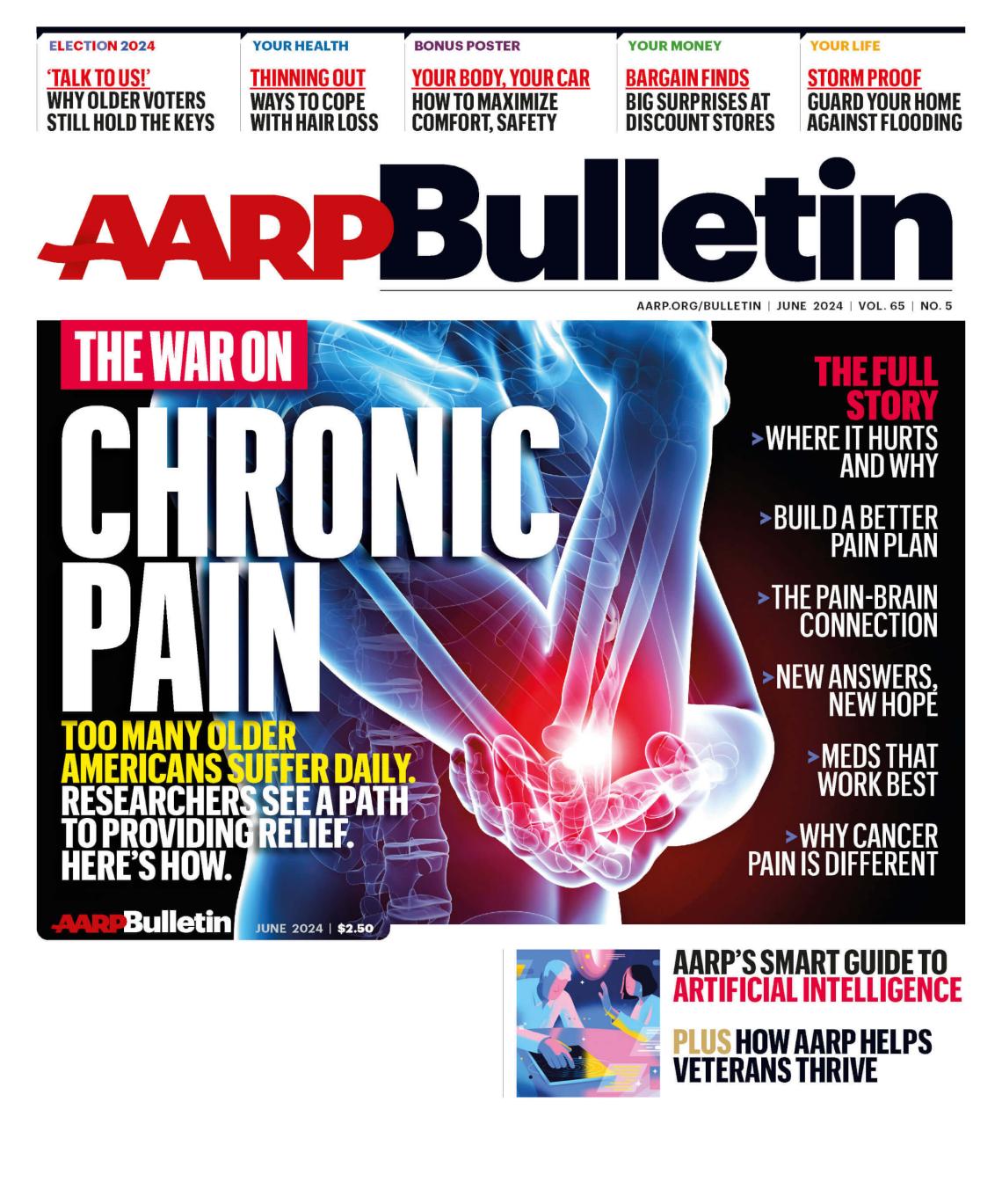 cover of aarp bulletin June 2024