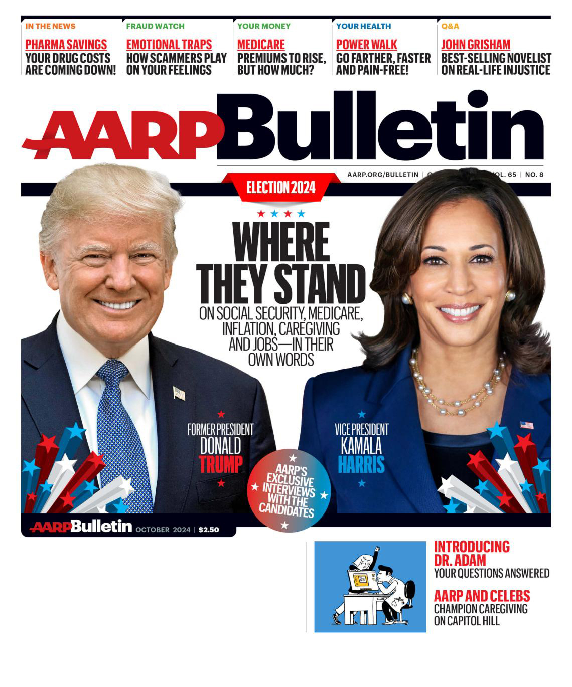 cover of aarp bulletin October 2024