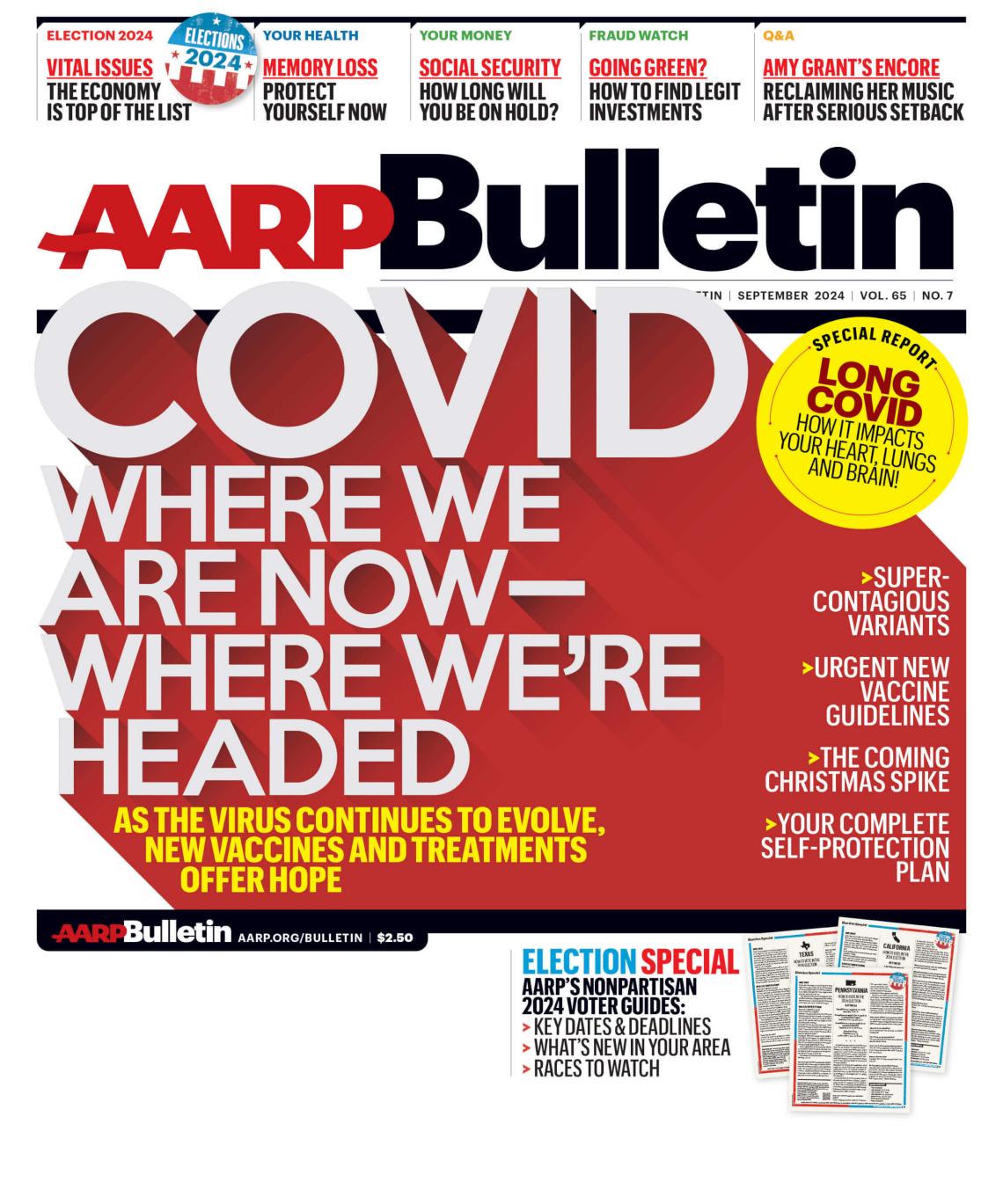 cover of aarp bulletin September 2024