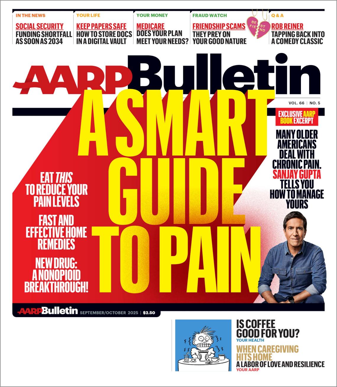 cover of aarp bulletin September/October 2025