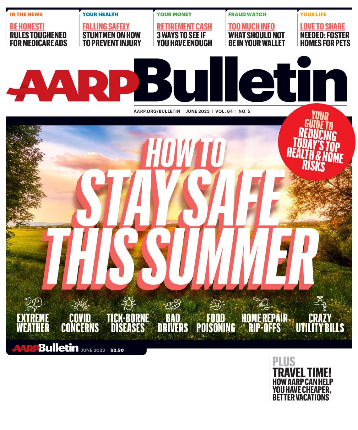 cover of aarp bulletin June 2023