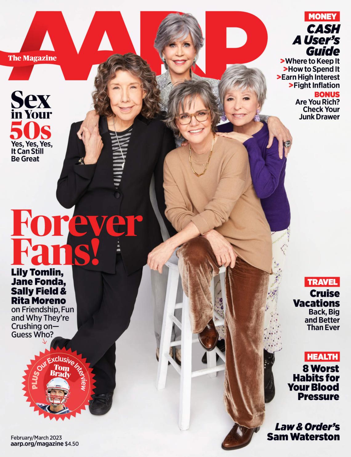 cover of aarp the magazine February/March 2023
