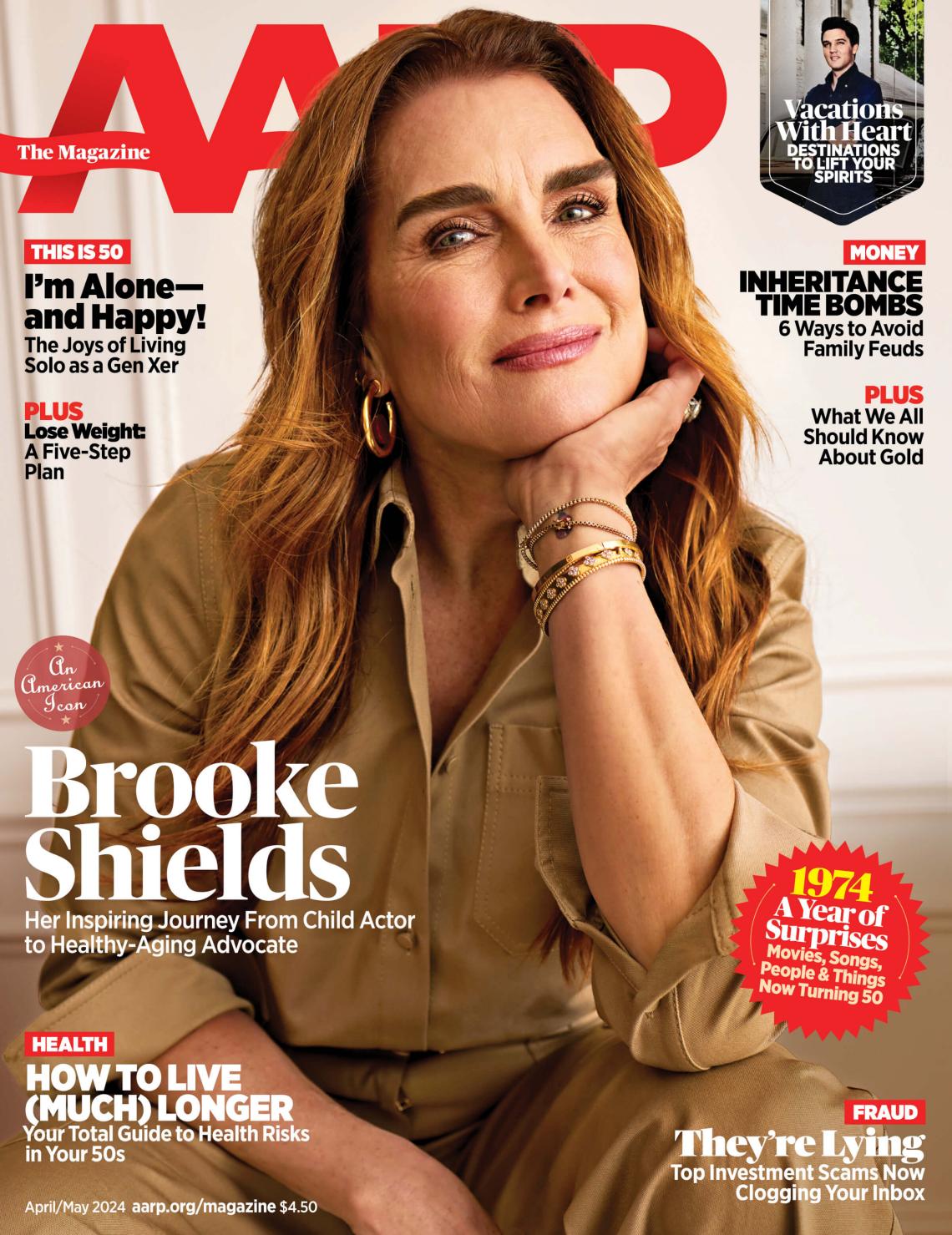 cover of aarp the magazine April/May 2024