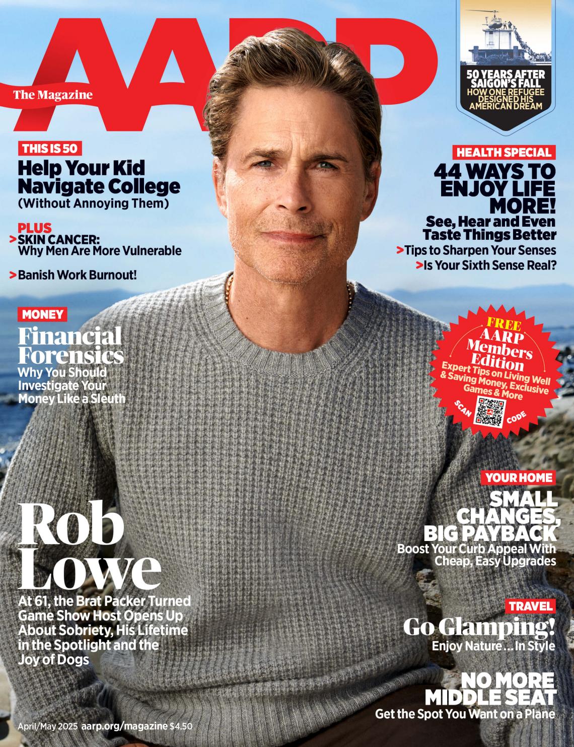 cover of aarp the magazine April/May 2025
