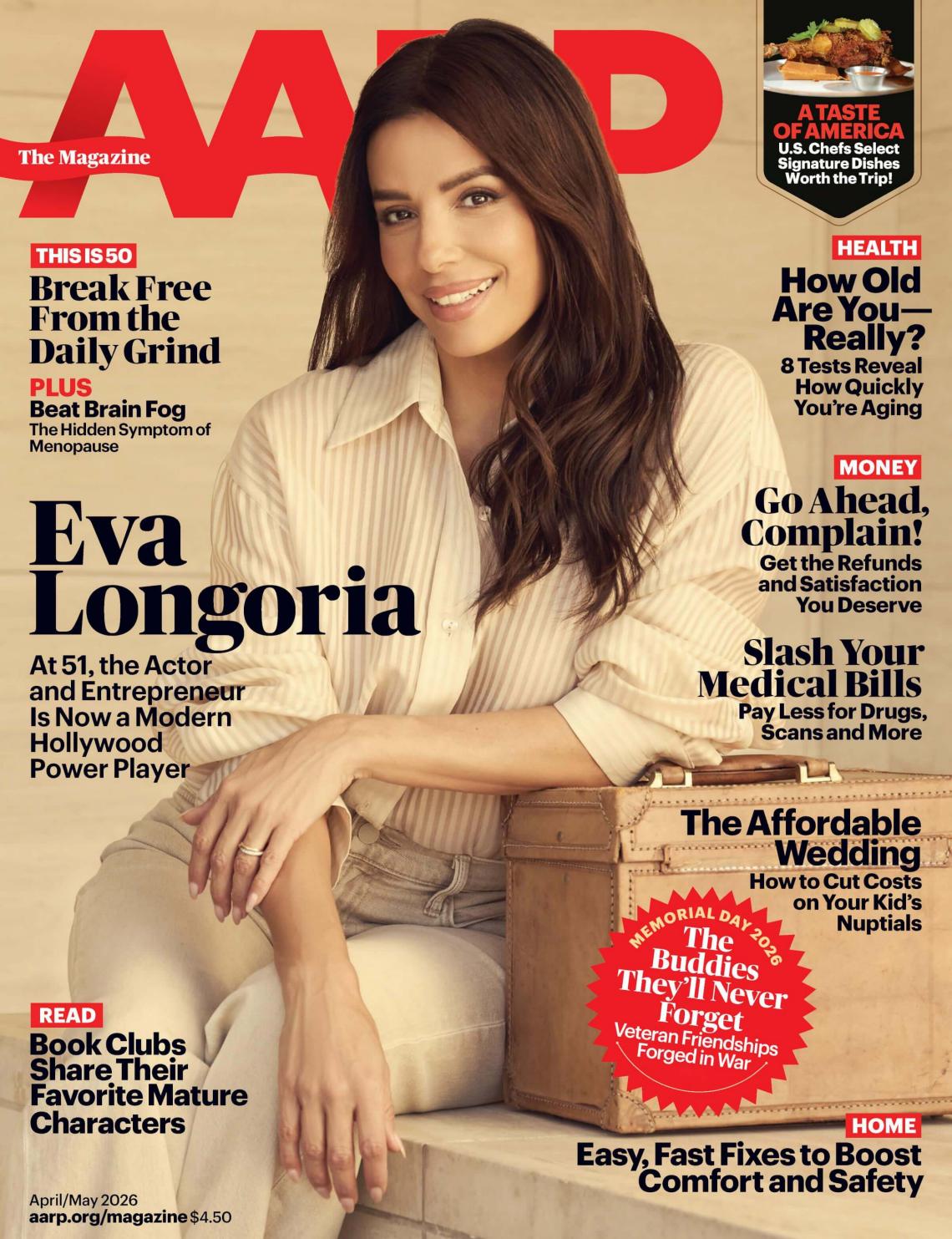 cover of aarp the magazine april/may 2026