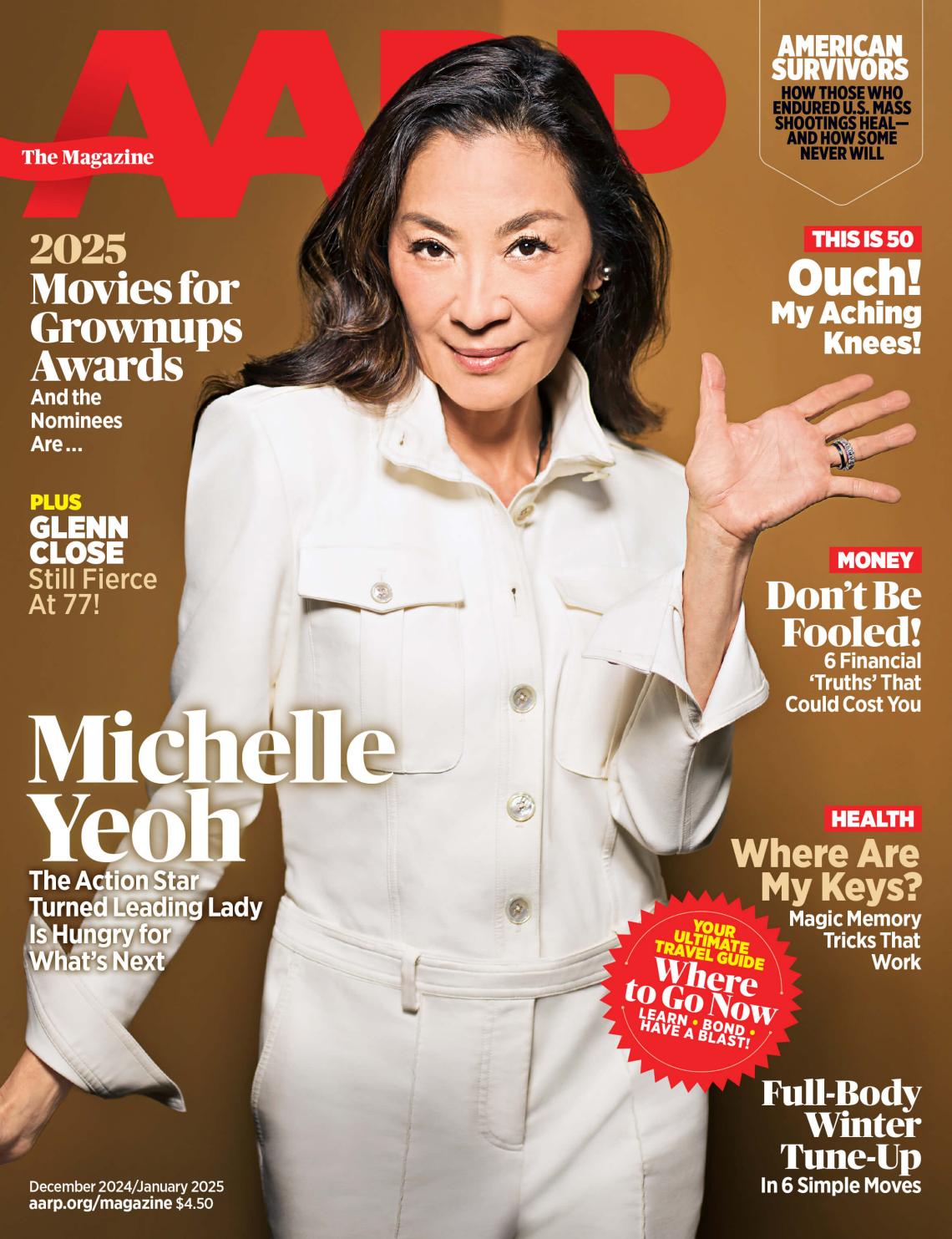 cover of aarp the magazine December/January 2025