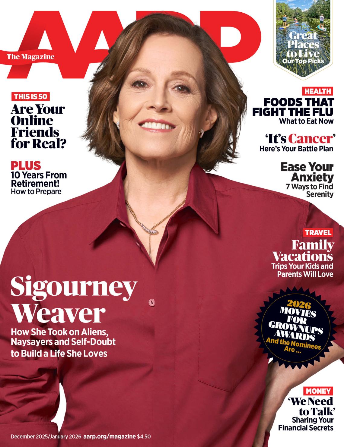 cover of aarp the magazine Dec 2025/Jan 2026