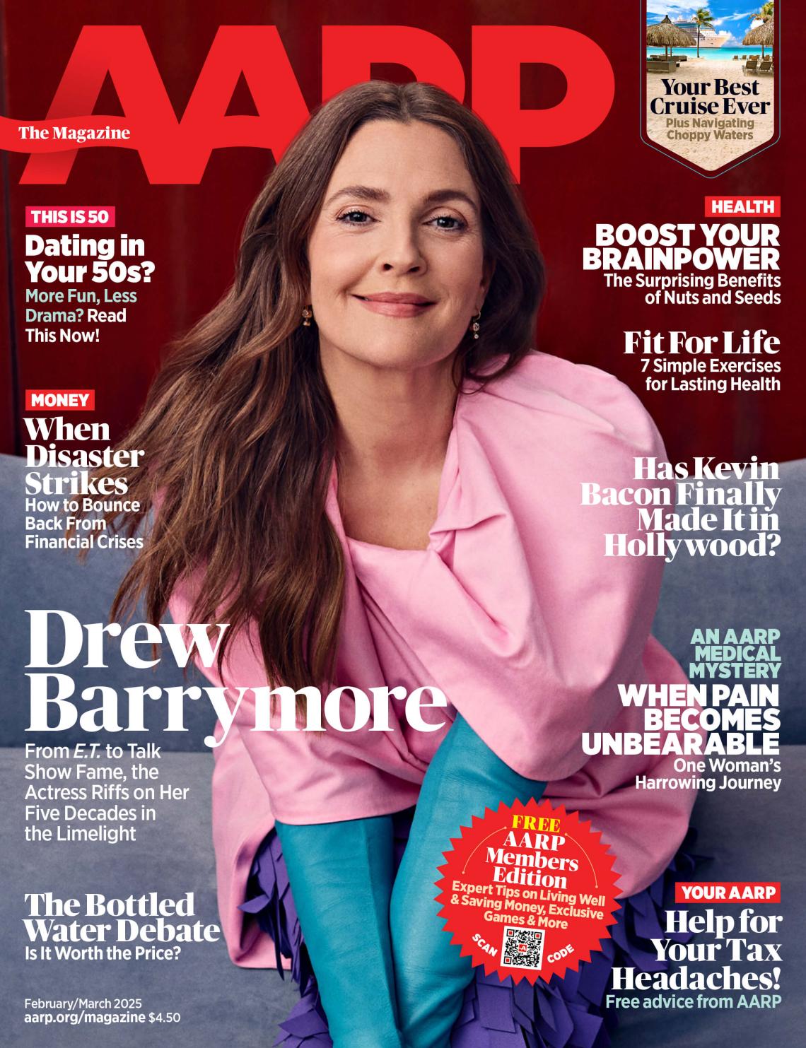 cover of aarp the magazine February/March 2025