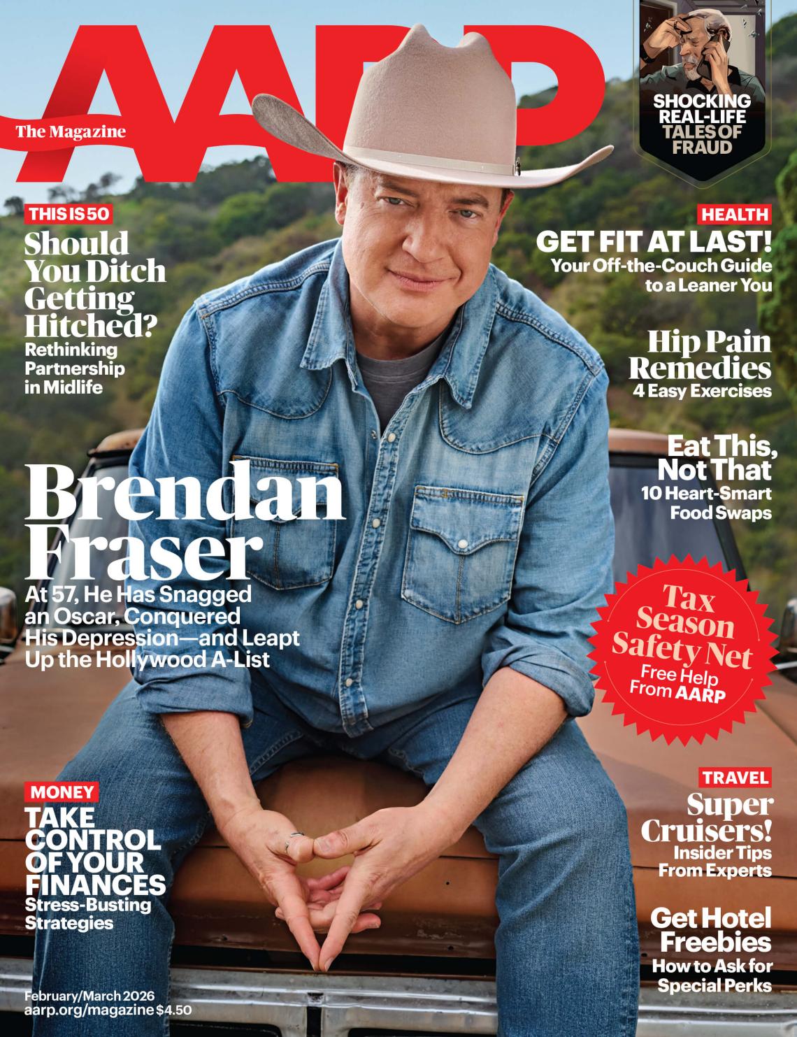 cover of aarp the magazine February/March 2026