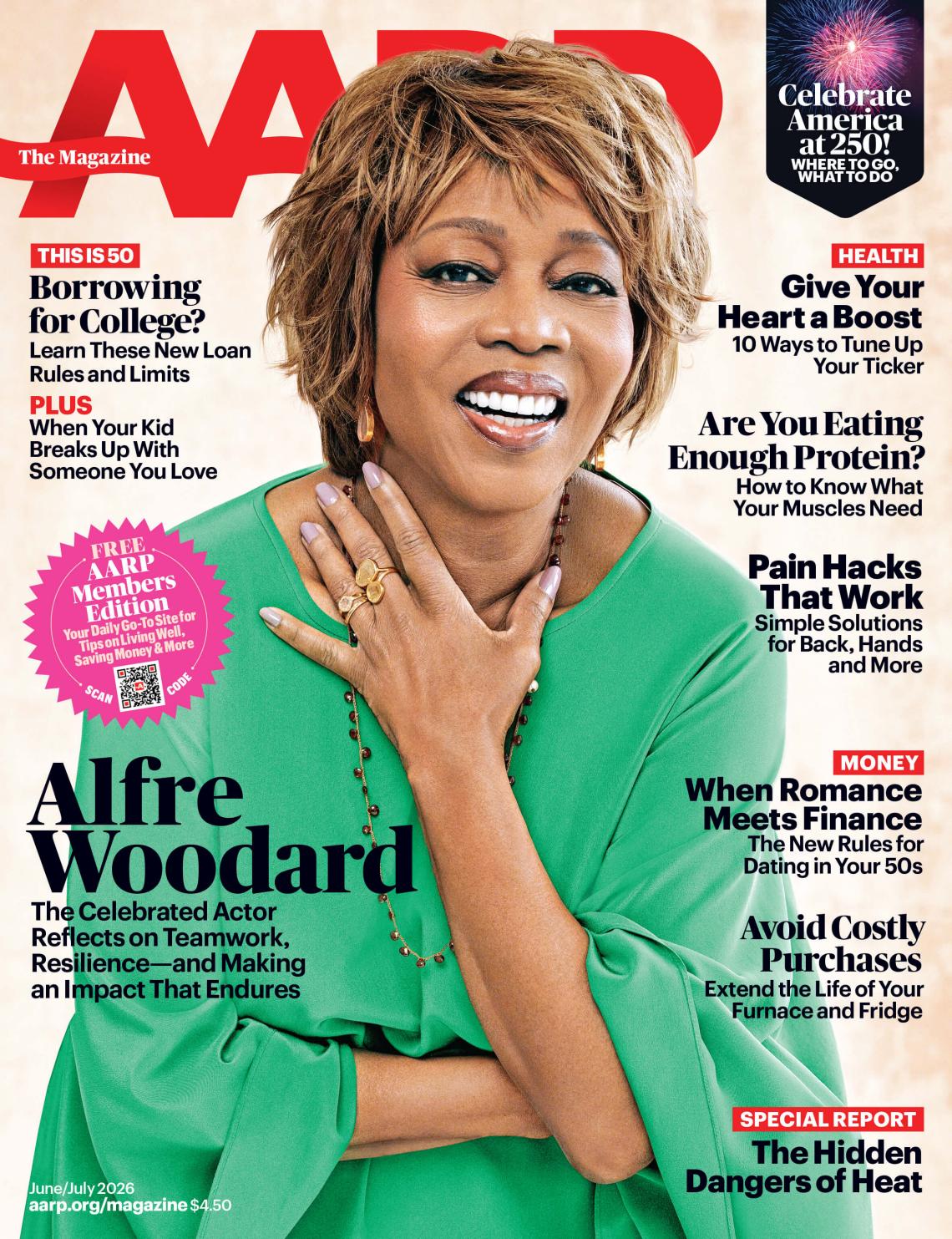 cover of aarp the magazine june/july 2026