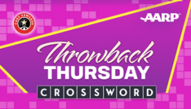 Throwback Thursday Crossword and AARP Rewards