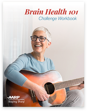 Brain Health 101 Challenge workbook excerpt